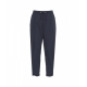 Pantaloni in nylon stretch Resort blu scuro