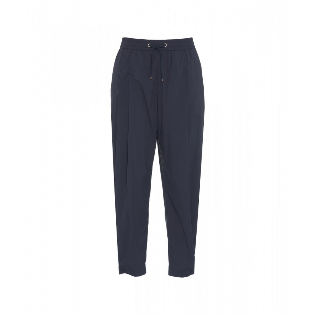 Pantaloni in nylon stretch Resort blu scuro