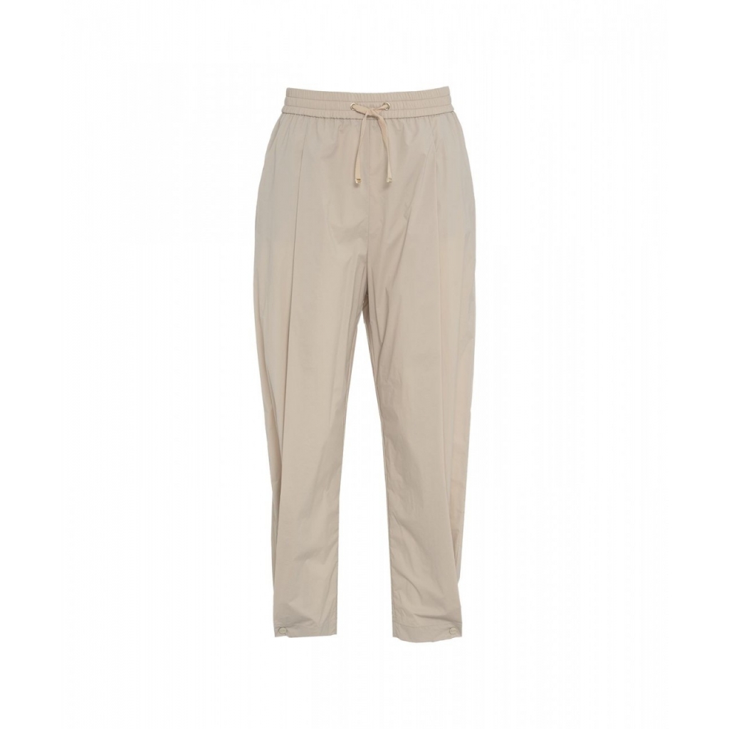 Pantaloni in nylon stretch Resort beige