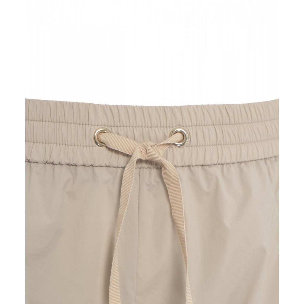 Pantaloni in nylon stretch Resort beige