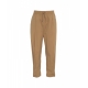 Pantaloni in nylon stretch Resort marrone chiaro