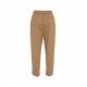 Pantaloni in nylon stretch Resort marrone chiaro