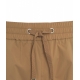 Pantaloni in nylon stretch Resort marrone chiaro