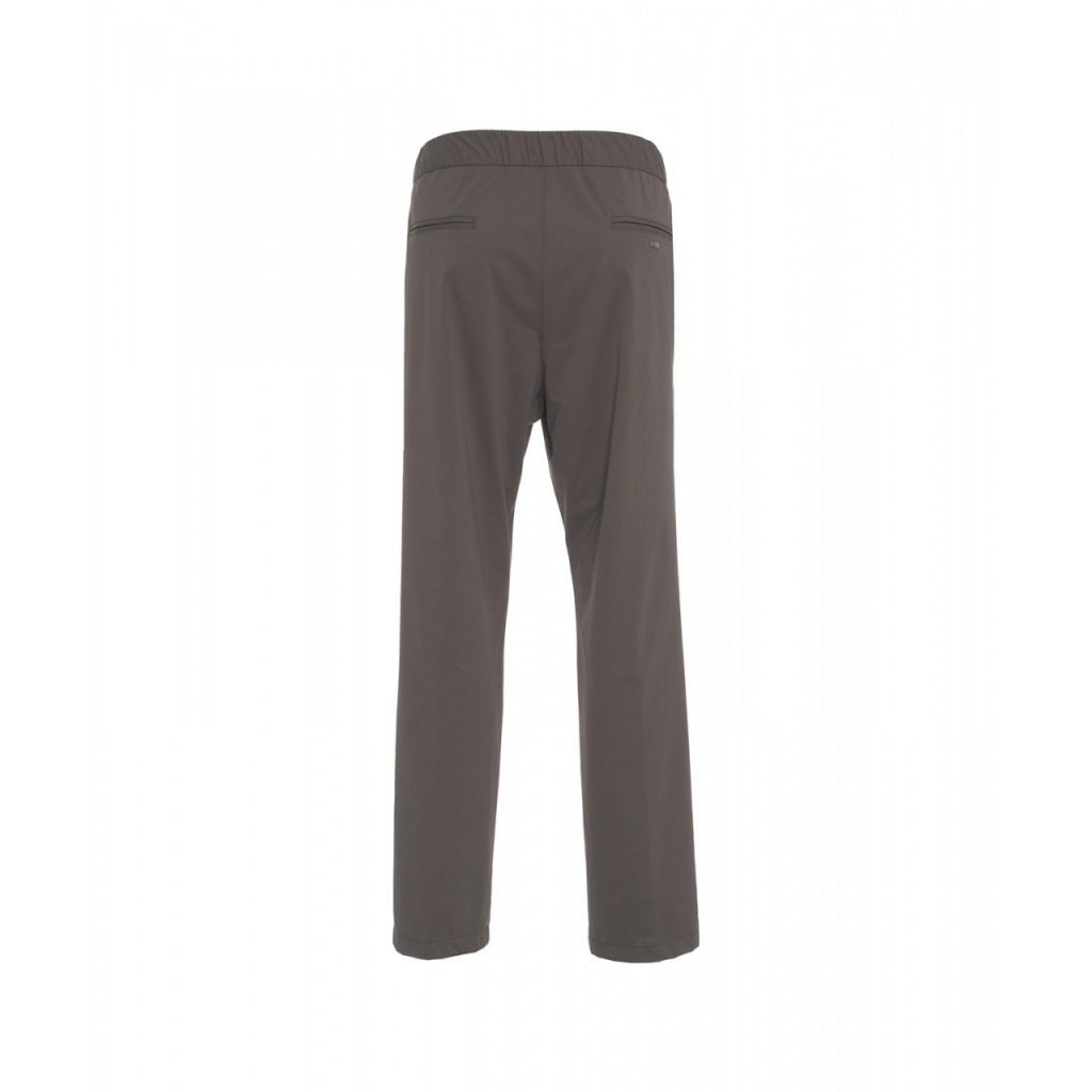 Pantaloni chino stretch tortora