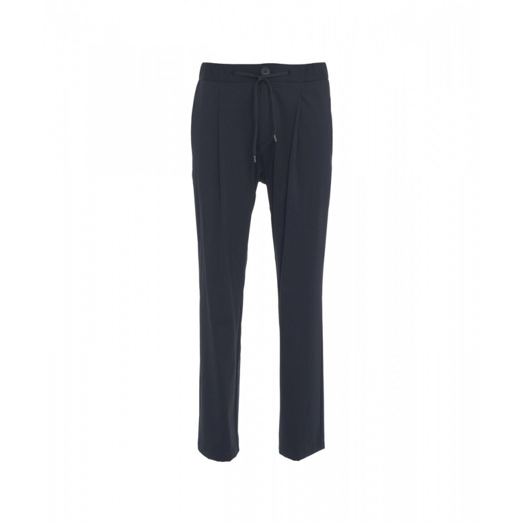 Pantaloni chino stretch blu scuro