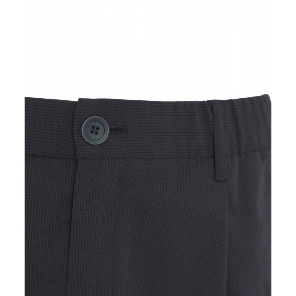 Pantaloni chino in light nylon stretch blu scuro