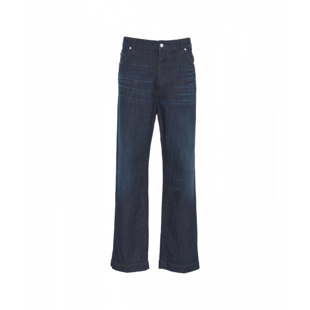 Straight fit jeans Ares blu scuro