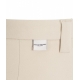 Pantaloni chino in jersey beige