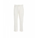 Pantaloni chino con cintura bianco