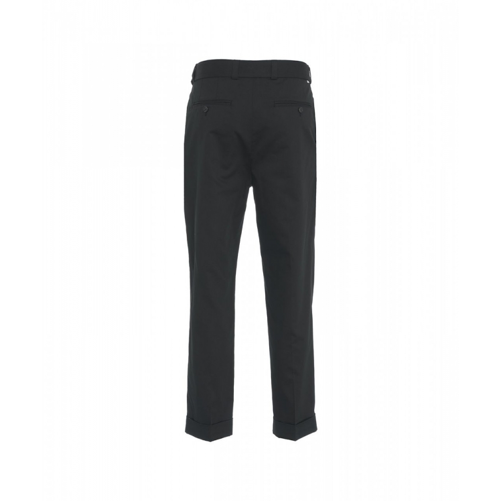 Pantaloni chino con cintura nero