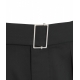 Pantaloni chino con cintura nero