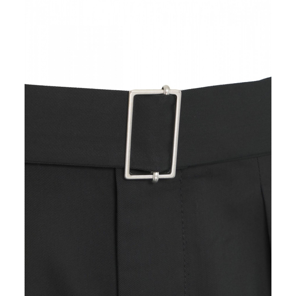 Pantaloni chino con cintura nero