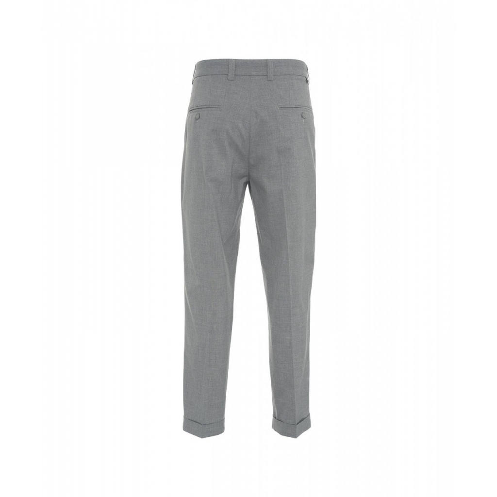 Pantaloni chino relaxed fit Duomo grigio