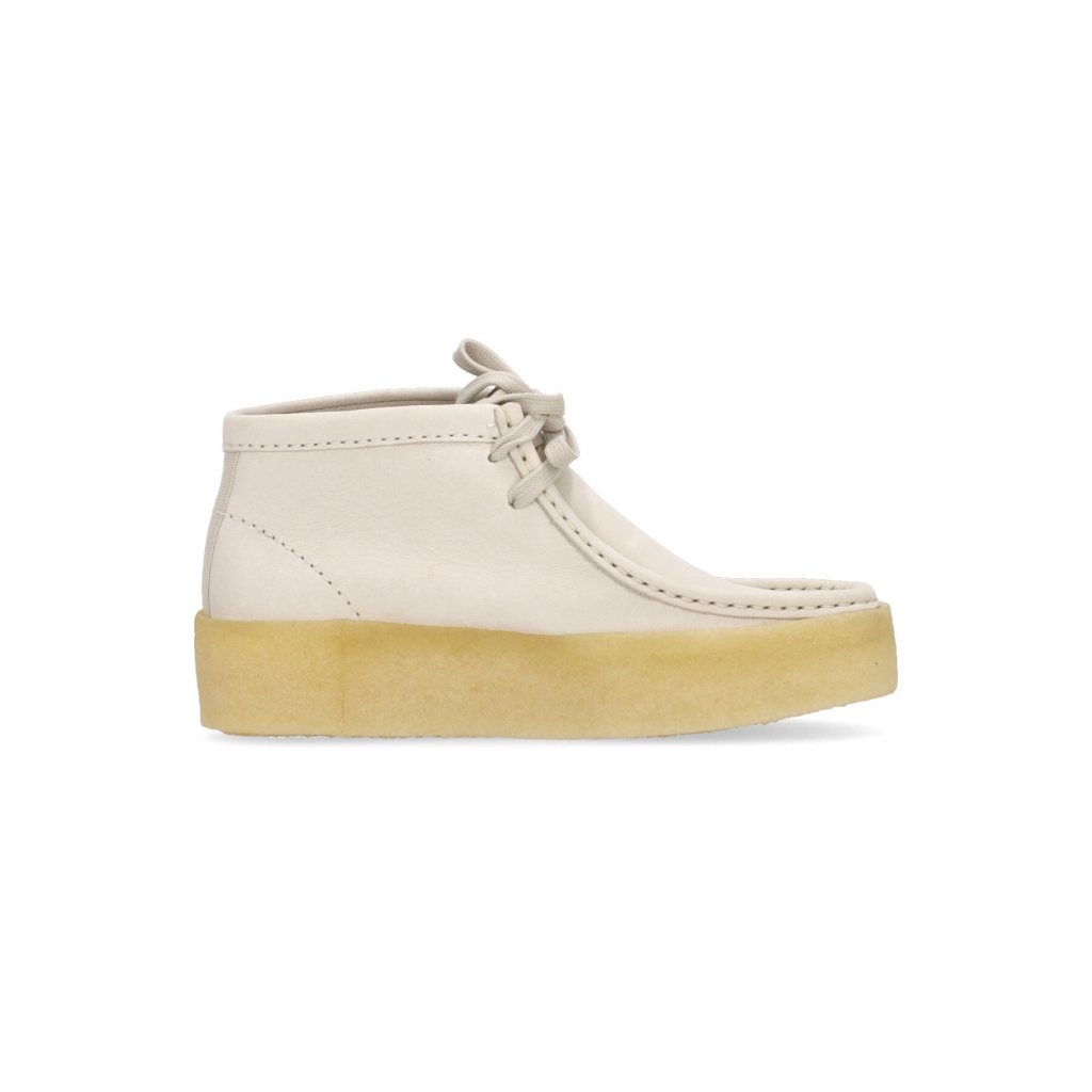 scarpa lifestyle donna w wallabee cup bt WHITE NUBUCK