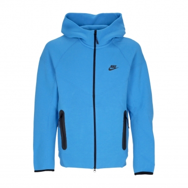  uomo tech fleece full-zip windrunner hoodie LT PHOTO BLUE/BLACK