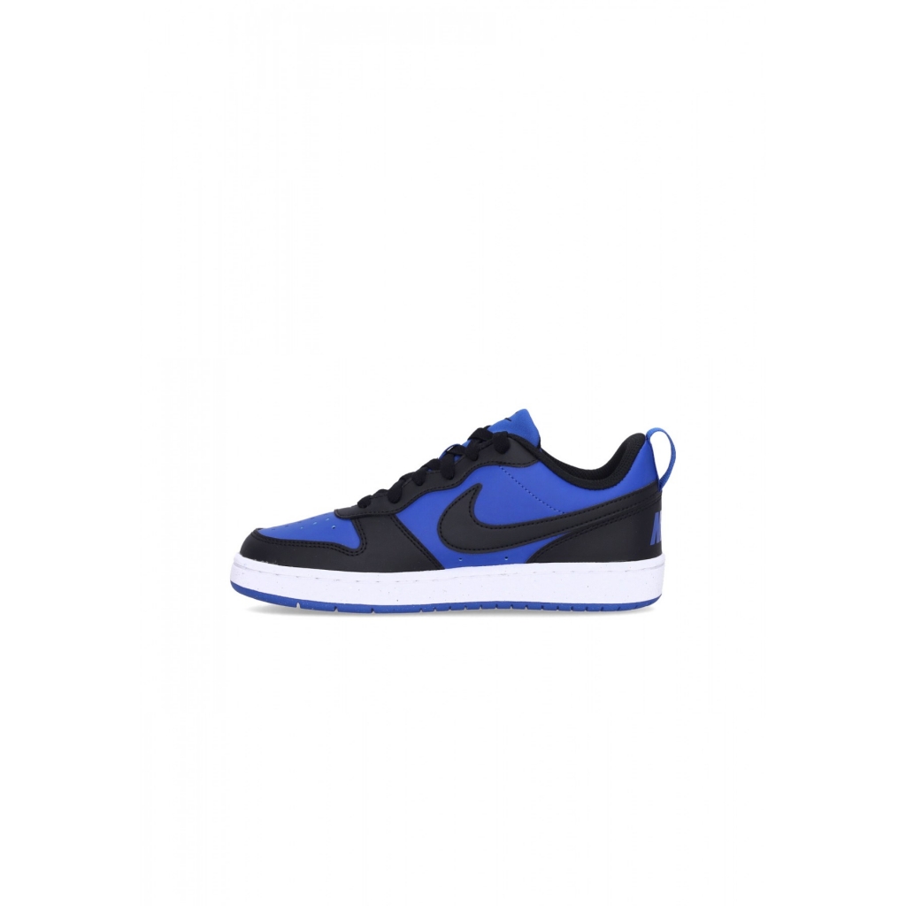 scarpa bassa ragazzo court borough low recraft gs GAME ROYAL/BLACK/WHITE