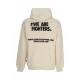 felpa cappuccio uomo we are fighters hoodie CREAM