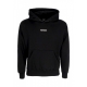 felpa cappuccio uomo ribs og hoodie BLACK