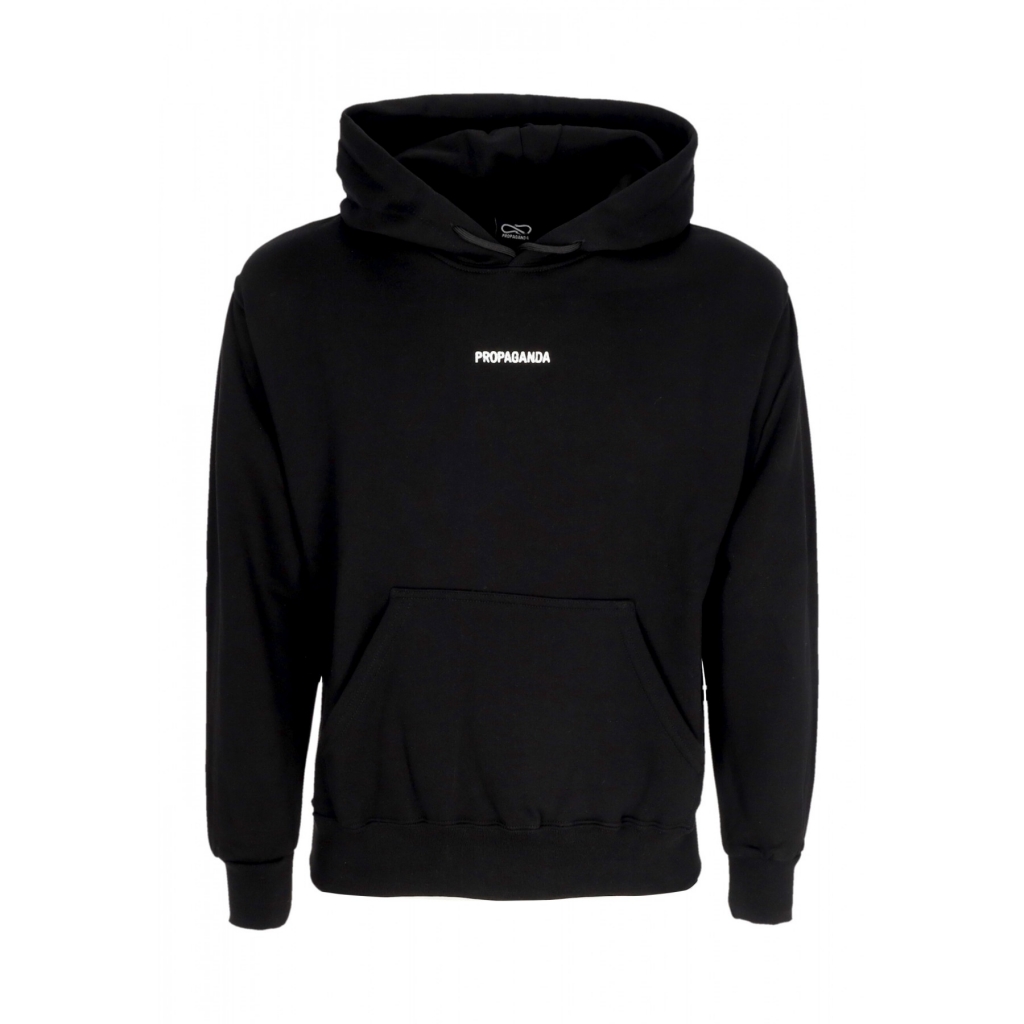 felpa cappuccio uomo ribs og hoodie BLACK