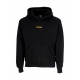 felpa cappuccio uomo ribs atomic hoodie BLACK