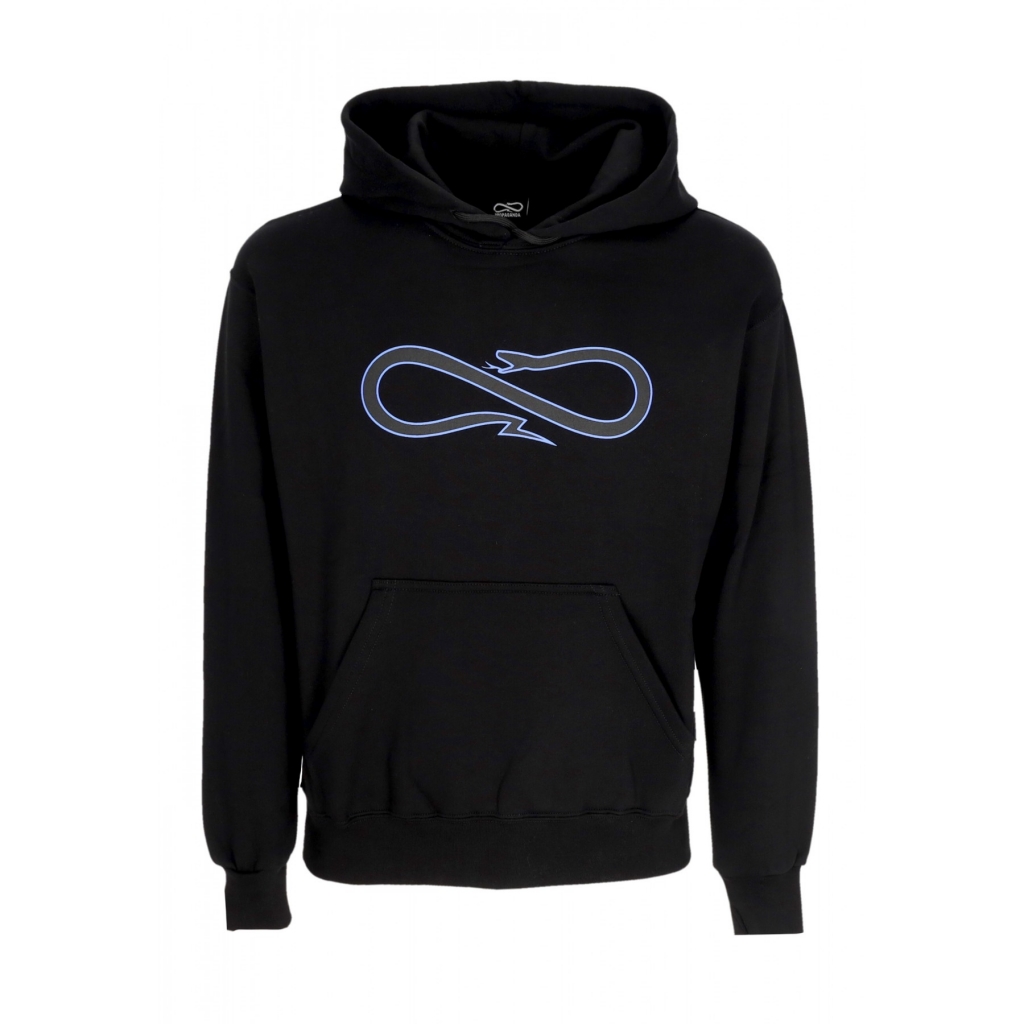 felpa cappuccio uomo grace hoodie BLACK