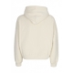 felpa cappuccio corta donna w mantis croptop hoodie BONE