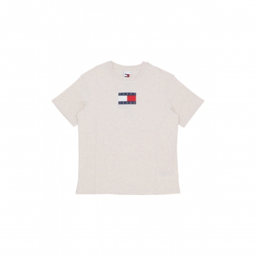 maglietta donna w relax melange flag tee ANCIENT WHITE MELANGE