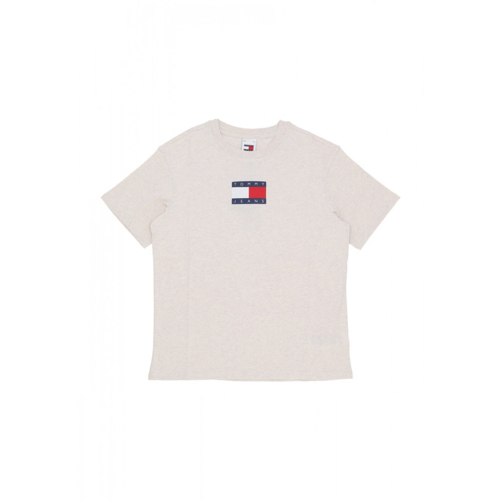 maglietta donna w relax melange flag tee ANCIENT WHITE MELANGE