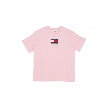 maglietta donna w relax melange flag tee BALLET PINK MELANGE