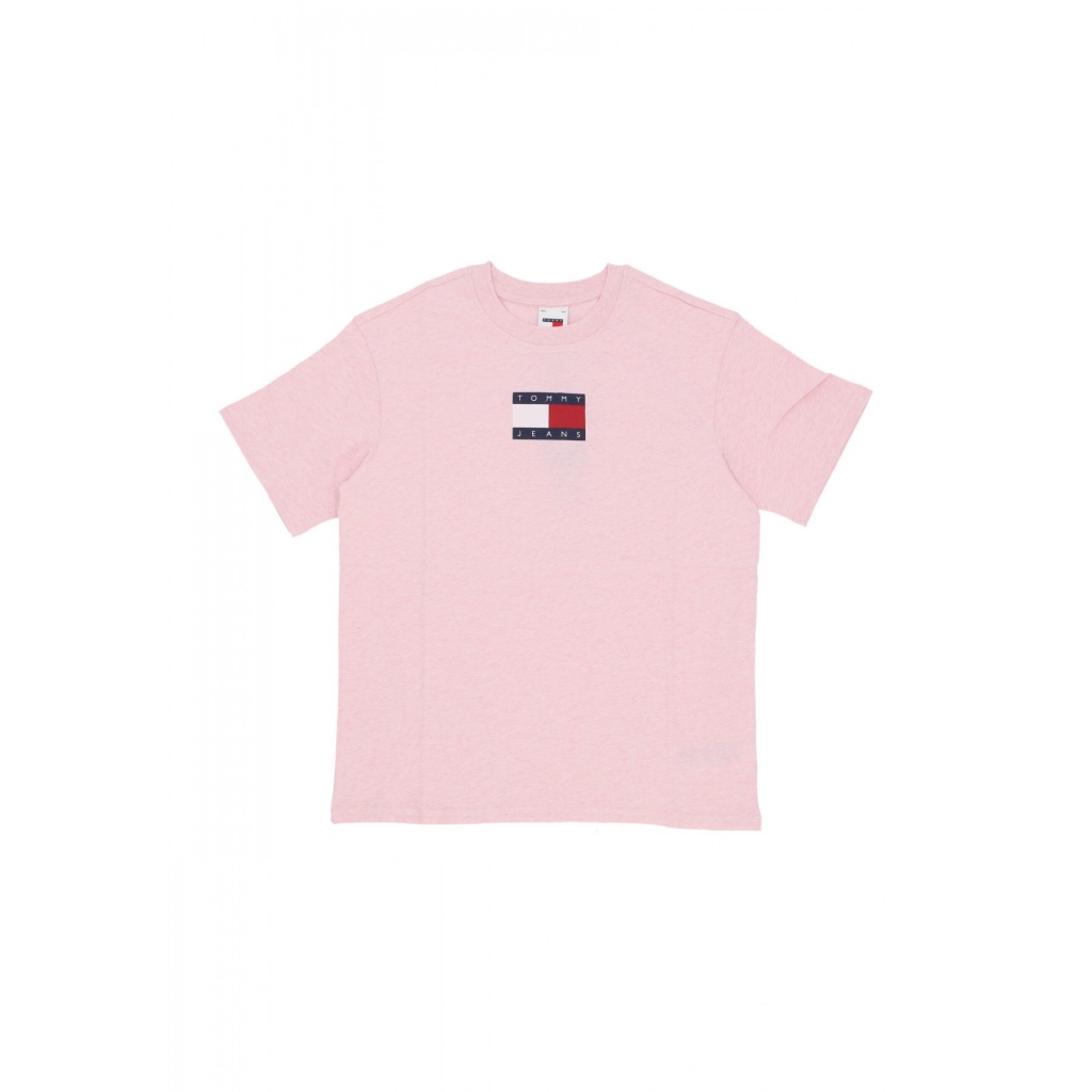 maglietta donna w relax melange flag tee BALLET PINK MELANGE