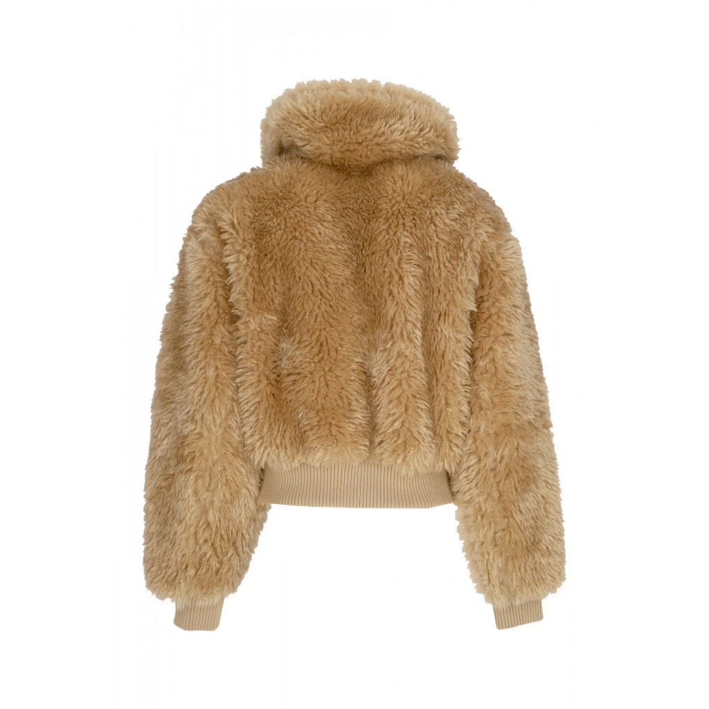 pelliccia donna faux shearling jacket GENTLE GOLD