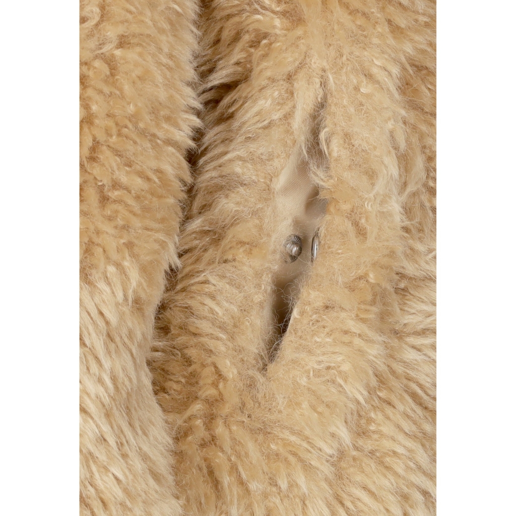 pelliccia donna faux shearling jacket GENTLE GOLD