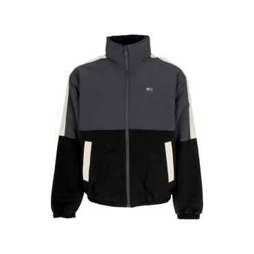 giubbotto uomo reversible teddy jacket BLACK/MULTI