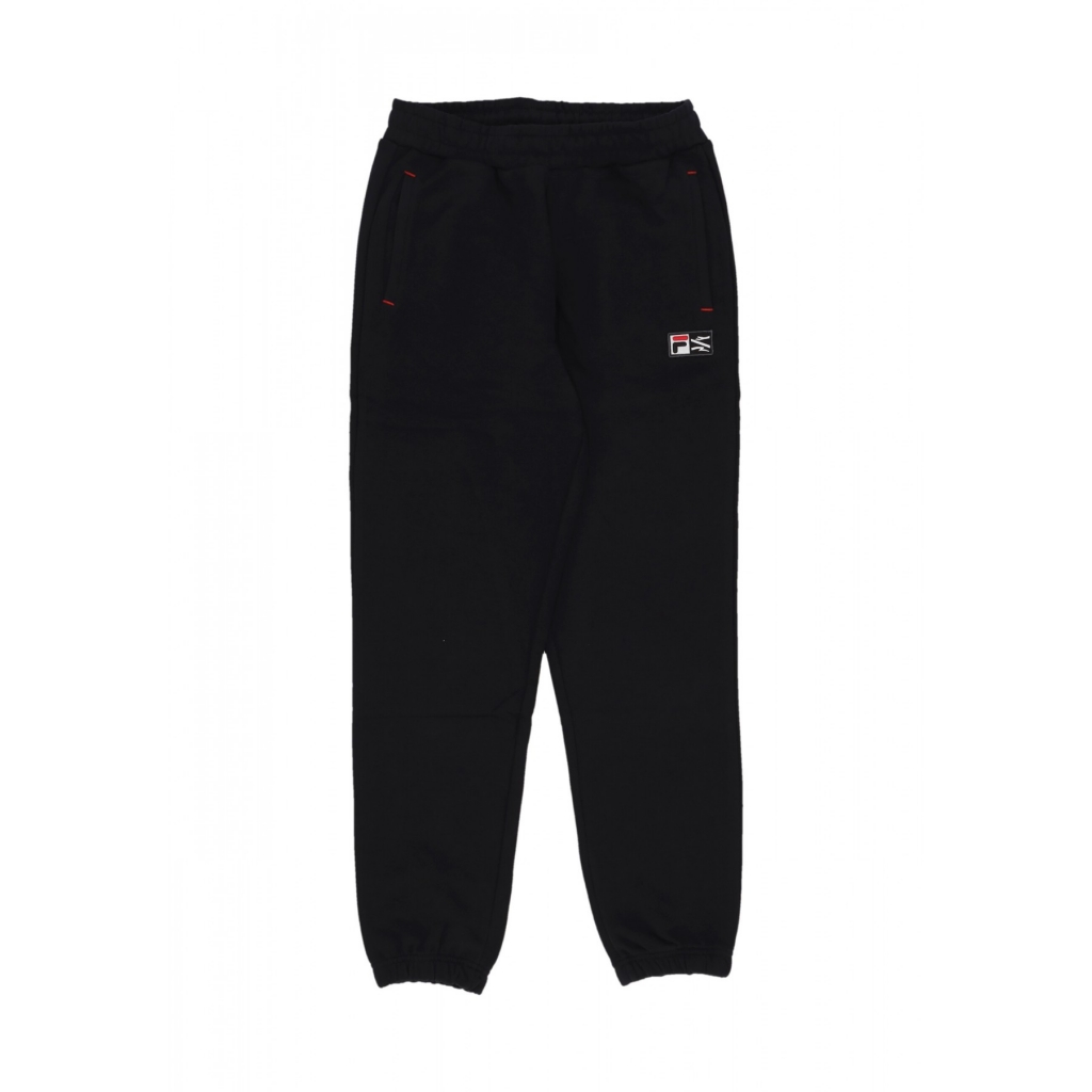 pantalone tuta leggero uomo pes patara sweatpant x fila BLACK