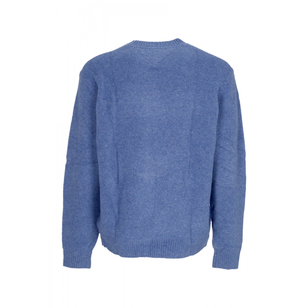 maglione uomo melange flag sweater BRIGHT BLUE MELANGE