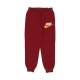 pantalone tuta felpato uomo club futura jogger TEAM RED/TEAM RED