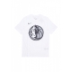 maglietta uomo nba city edition essential logo tee dalmav WHITE