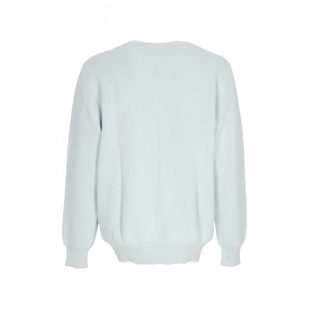 maglione leggero uomo club crewneck GLACIER BLUE/WHITE