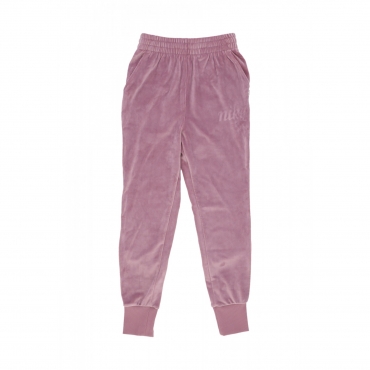 pantalone tuta ragazza sportswear cozy pant PLUM DUST/PLATINUM VIOLET