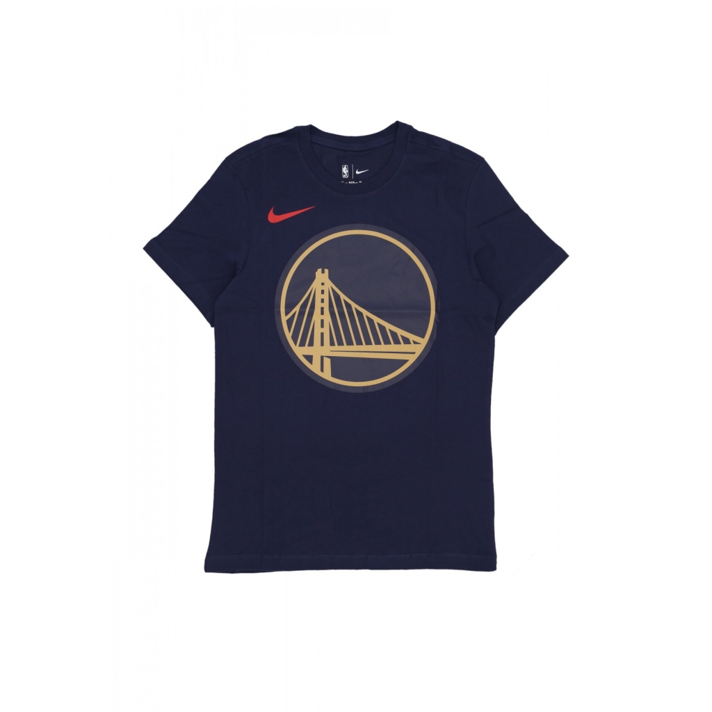 maglietta uomo nba city edition essential logo tee golwar COLLEGE NAVY