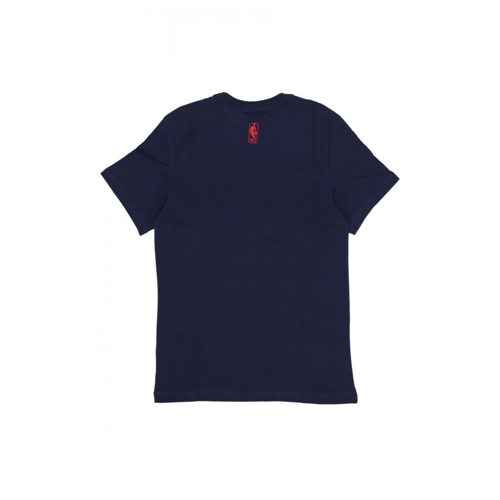 maglietta uomo nba city edition essential logo tee golwar COLLEGE NAVY