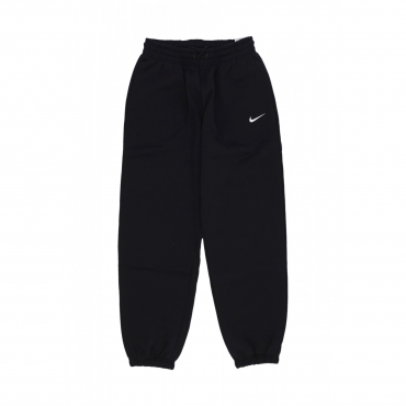 pantalone tuta felpato donna w sportswear phoenix fleece high-waisted oversized pant BLACK/SAIL