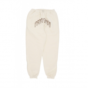 pantalone tuta felpato uomo triangle panther sweatpant BONE