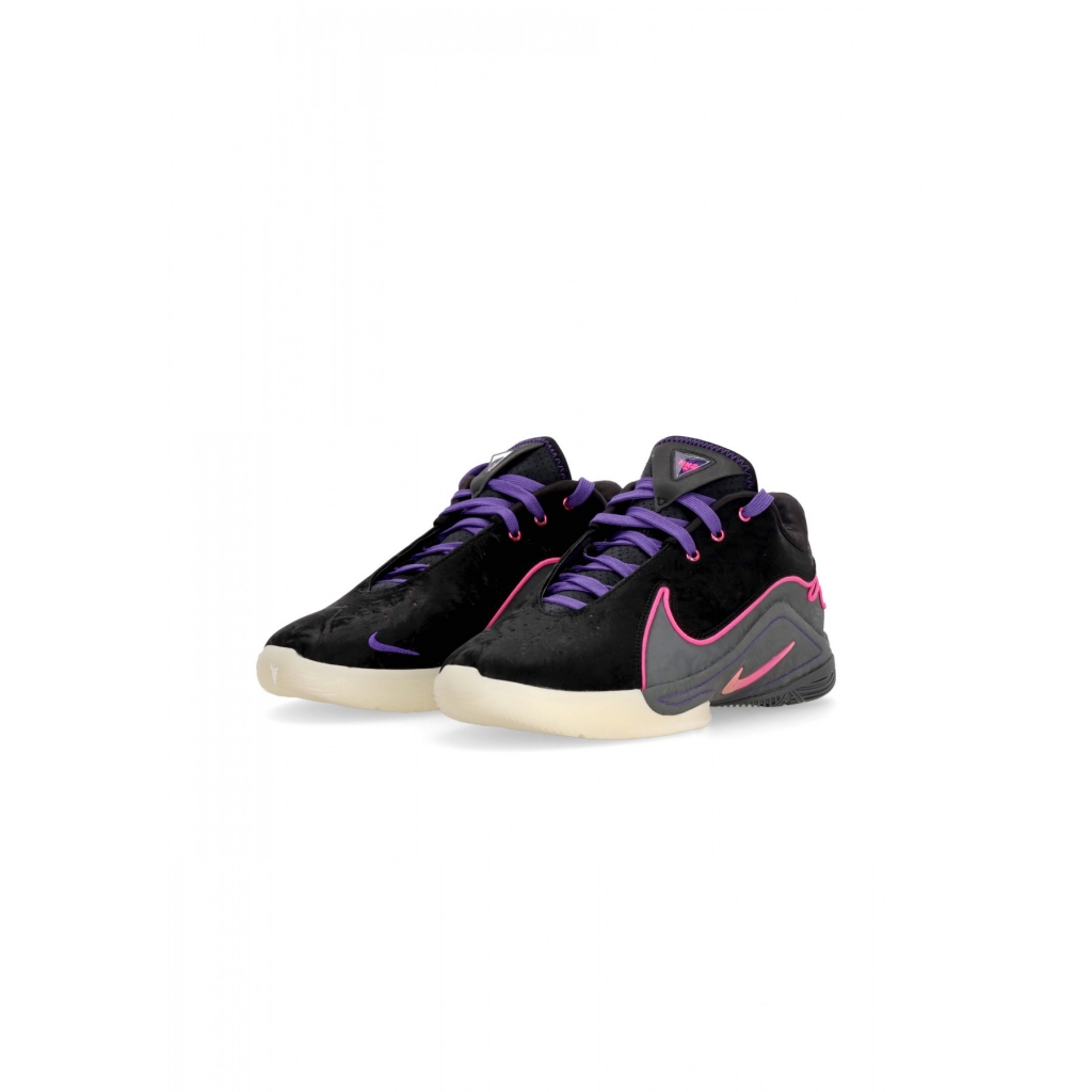 scarpa basket uomo lebron xxii BLACK/LASER FUCHSIA/DARK GREY