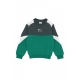 felpa girocollo ragazzo air crewneck MALACHITE/VINTAGE GREEN/SAIL/SAIL