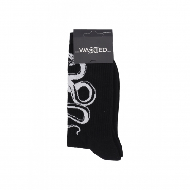 calza media uomo lethal socks BLACK