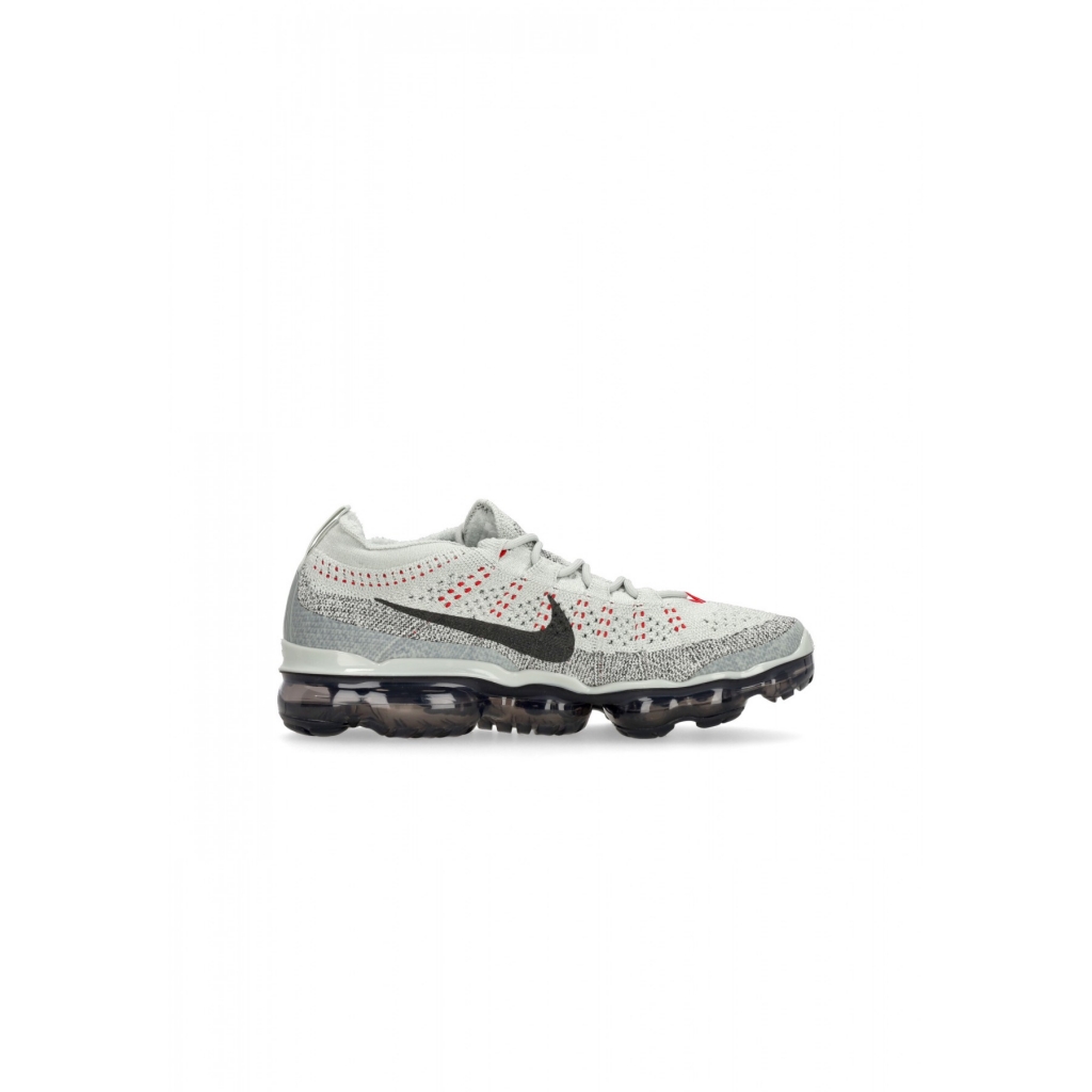 scarpa bassa uomo air vapormax 2023 flyknit LIGHT SILVER/SMOKE GREY/PICANTE RED