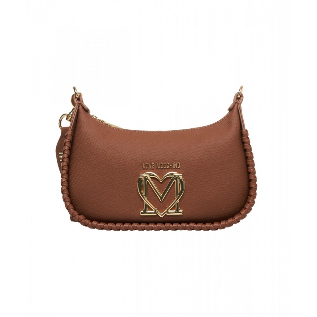 Mini borsa hobo marrone