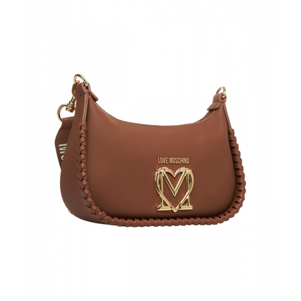 Mini borsa hobo marrone