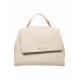 Borsa in pelle Sveva Soft beige